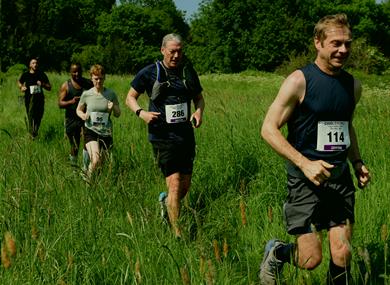 Runners at Chislehurst HM