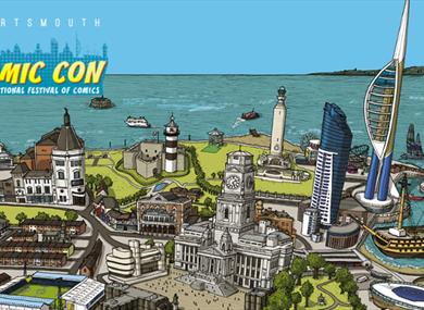 Portsmouth Comic Con - Copyright Spike Zephaniah