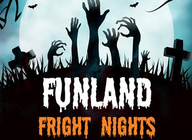 Funland Hayling Island Fright Night Fireworks