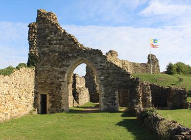 View of Hastings Castle 1066