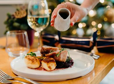 Christmas Day Lunch at Oakley Hall Hotel