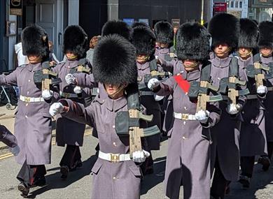 Windsor Guard March & Changing the Guard | image Nicola Bell @ VisitWindsor