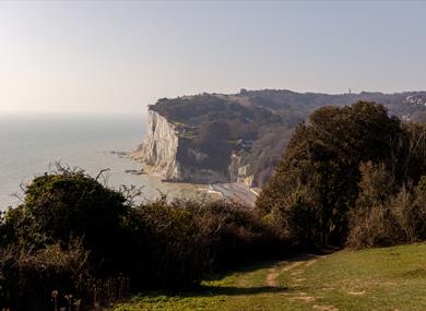 View over St Margaret's Bay in Kent