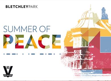 Logo for the Summer of Peace at Bletchley Park