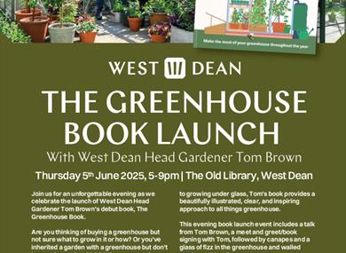 The Greenhouse Book Launch with Tom Brown