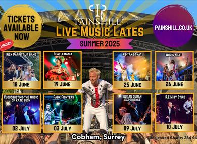 Live Music Lates at Painshill, Surrey