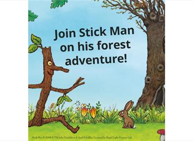 Stick Man Activity Trail at Bedgebury
