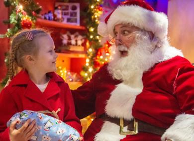 Meet Santa at Drusillas
