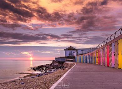 Milford-on-Sea beach