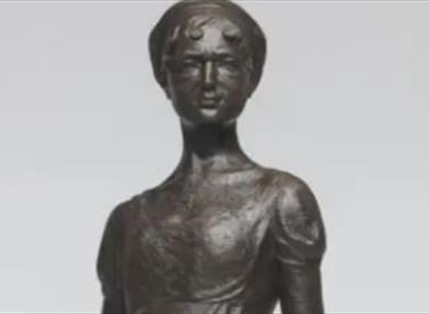 Jane Austen statue unveiling in Winchester
