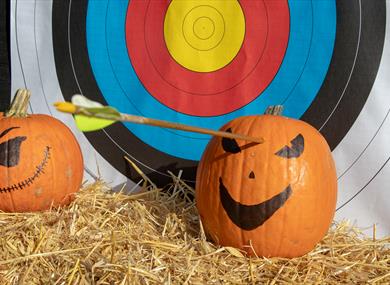 Halloween Archery Pumpkin Shooting with New Forest Activities