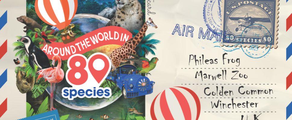 Around the world in 80 species event at Marwell Zoo, Hampshire this Easter