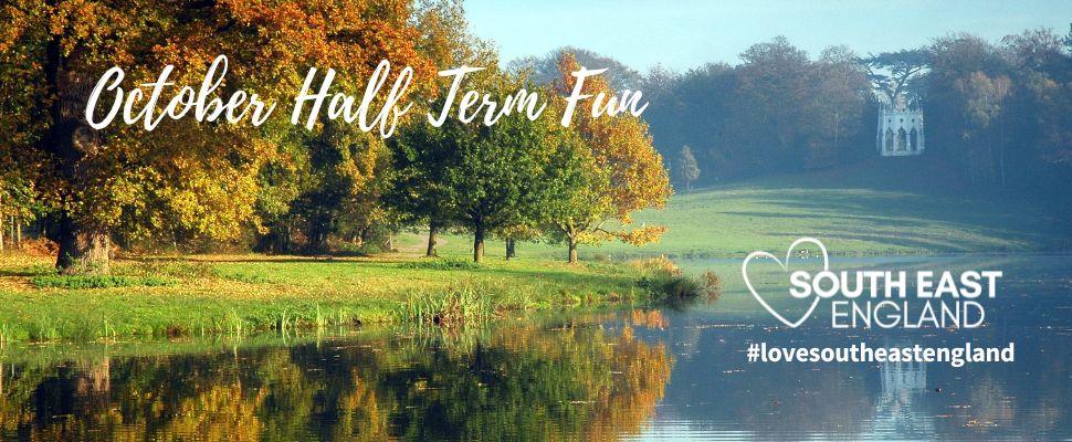 Autumnal adventures at Painshill, Surrey