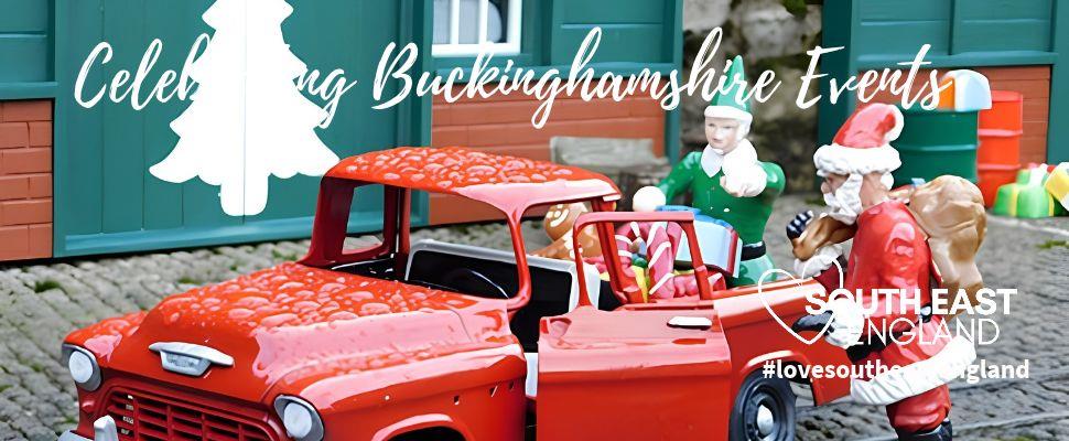 The festive season is when Bekonscot Model village comes alive with lights and wintery scenes, carol singing, gift making workshops and more