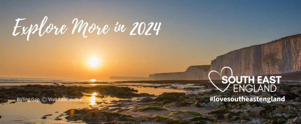 Explore more in 2024 with a visit to Birling Gap near Eastbourne