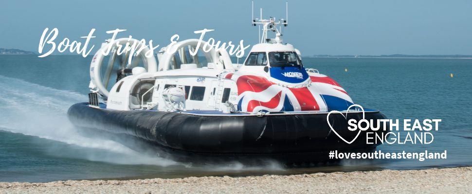 Take a unique journey across the Solent on the hovercraft with Hovertravel from Southsea to Ryde and back again.