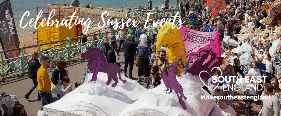 Exciting Events in Sussex including the Brighton Festival which will return from 3th - 26th May 2025