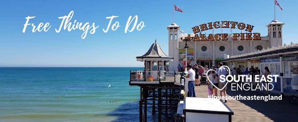 Brighton has a host of free things to do including the famous Brighton Palace Pier and Brighton Beach.