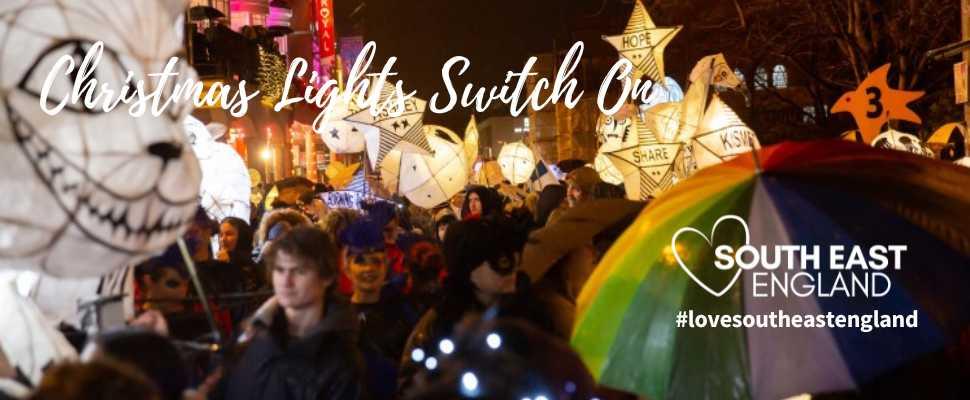 The Annual Burning the Clocks Lantern Parade in Brighton