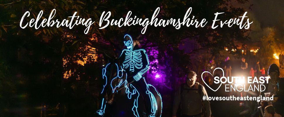 An evening of spooky fun at Chiltern Open Air Museum, with the famous spooky horse rider.