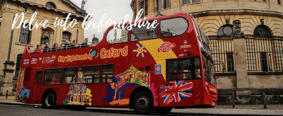 Explore the city of Oxford on an award-winning City Sightseeing Oxford bus tour