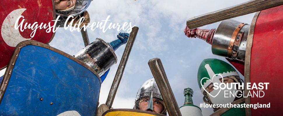 Experience an all-action contest as teams of knights battle it out for victory in a gruelling test of strength and skill at Dover Castle