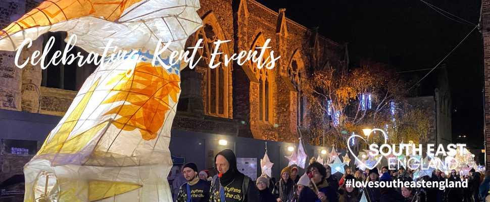 Dover town's seasonal light up procession and event