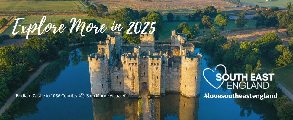 Bodiam Castle in 1066 Country
