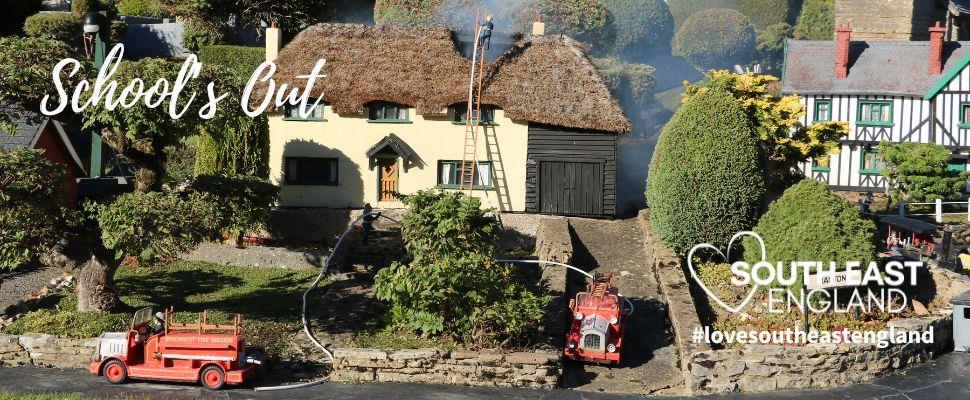 Enjoy a family day in miniature at Bekonscot Model Village.