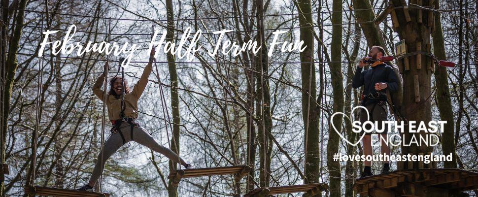 Feel the thrill this wintertime with Go Ape tree top adventures