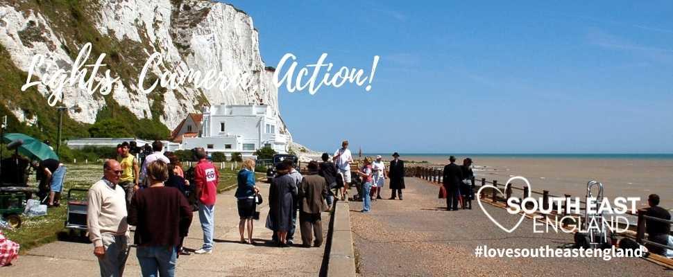 Filming of Poirot in White Cliffs Country