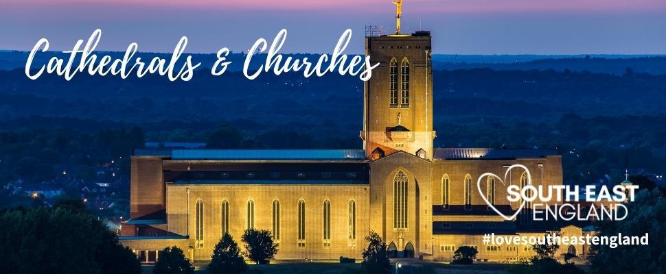 Guildford Cathedral is a modern Cathedral with a beautiful interior and an amazing story.