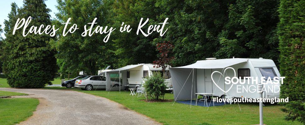 Touring Caravan and camping site in Kent - Hawthorne Farm