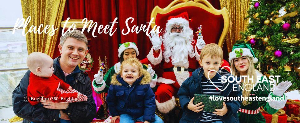 Meet Santa Claus at the Brighton i360