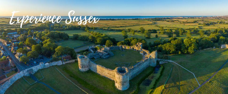 Pevensey Castle in 1066 country