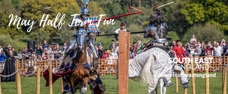 The Queen's Joust at Leeds Castle May half term