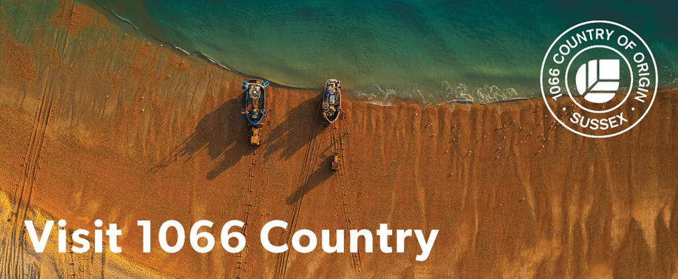 Discover the countryside and coastline of 1066 Country, home to the famous Battle of Hastings which changed the course of English history.  Area includes Hastings, Battle, Rye, Hertsmonceux and Pevensey.