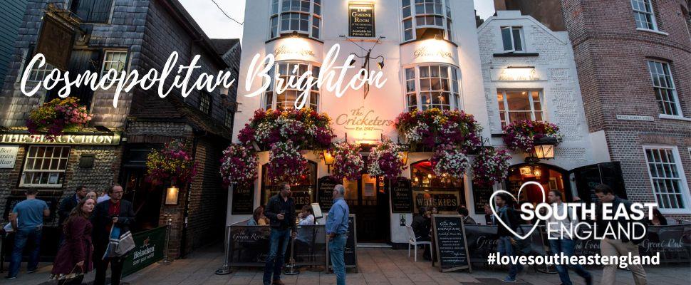 The most COLOURFUL streets in Brighton: best things to do in Brighton!