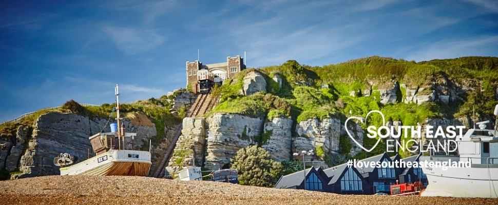 View of Hastings in 1066 Country