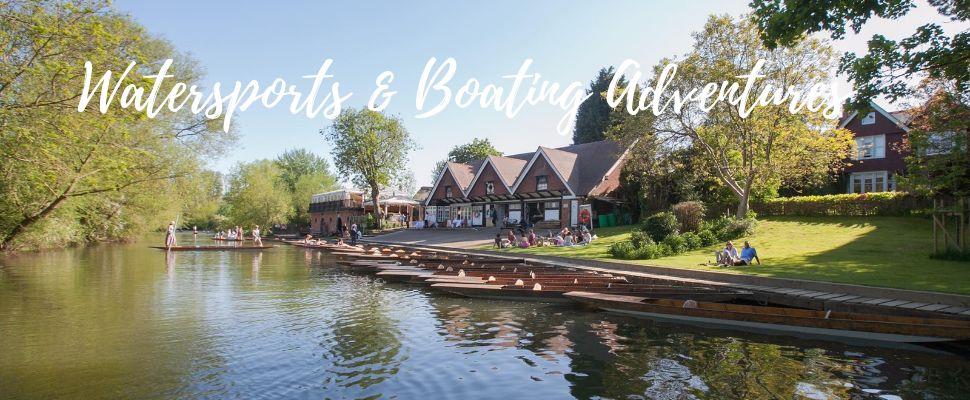 Try the traditional fun of punting on the River Cherwell in Oxford with Cherwell boathouse