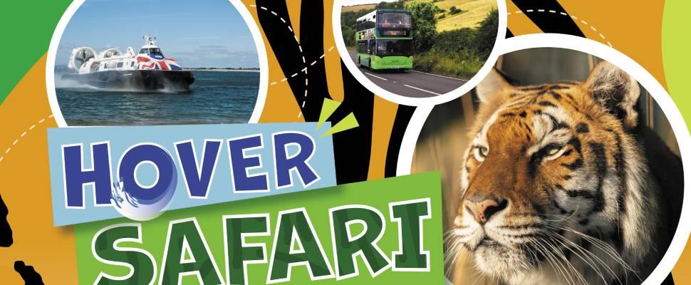 Hover Safari, Portsmouth to Wildheart Animal Sanctuary, Sandown, Isle of Wight