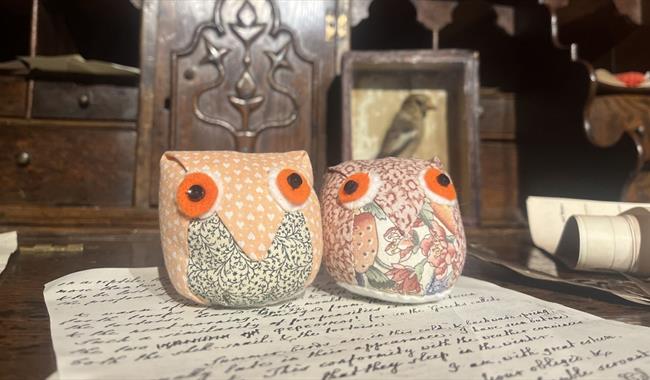 Owl pincushions