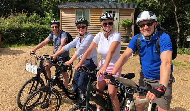 Award winning self guided electric bike hire