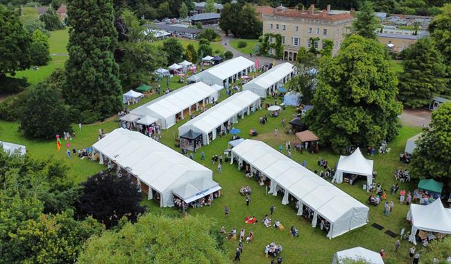 Handmade Oxford, held in the beautiful surroundings of Waterperry Gardens