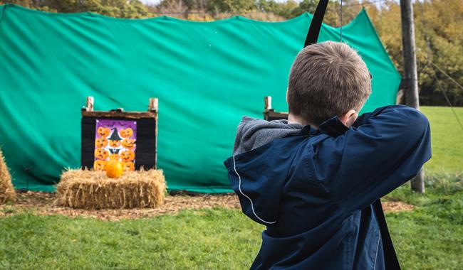 Halloween Archery Pumpkin Shooting with New Forest Activities