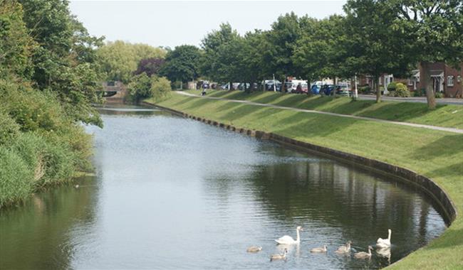 Royal Military Canal, Rye, East Sussex