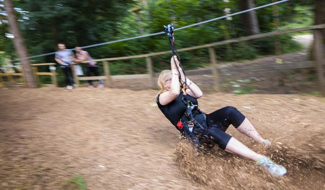 Go Ape Summer Adventures at Wendover Woods, Buckinghamshire
