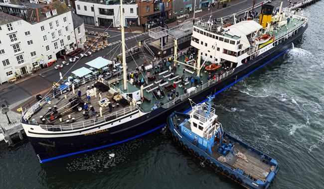 Cruise from Poole Quay to the Jurassic Coast with the Wareham Whalers Shanty Band