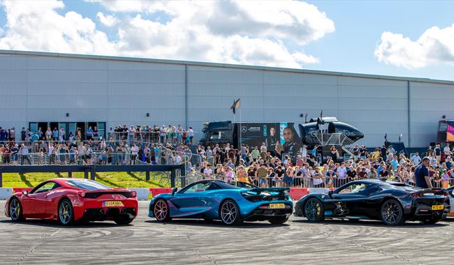 The British Motor Show Live 2024 at Farnborough International Exhibition and Conference Centre