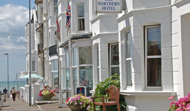 exterior of the Northern Hotel Bexhill